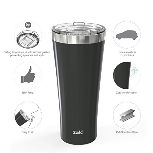 Zak Designs 30 oz Alpine Vacuum Insulated Tumbler Travel Mug 18/8