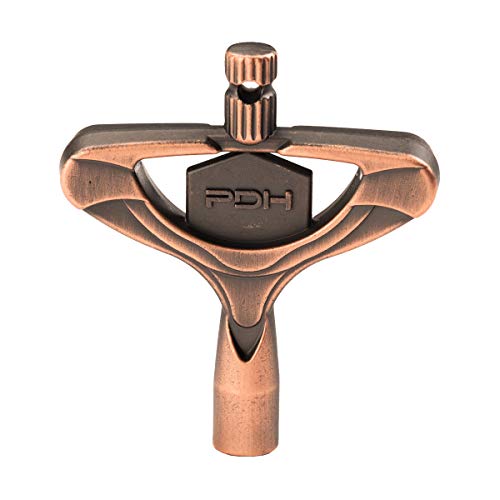PDH PDH Drum Key, Square Socket Drum Tuning Key with Keychain Musical Instrument Accessory