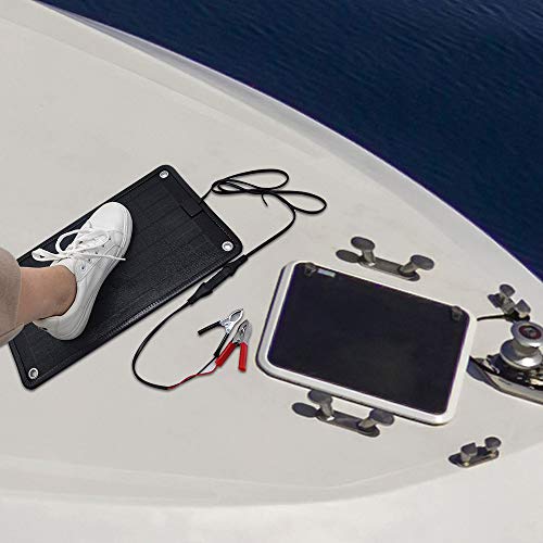 PowerEZ 24Volt 10 Watts Solar Battery Charger for Trolling Motor ,Boat