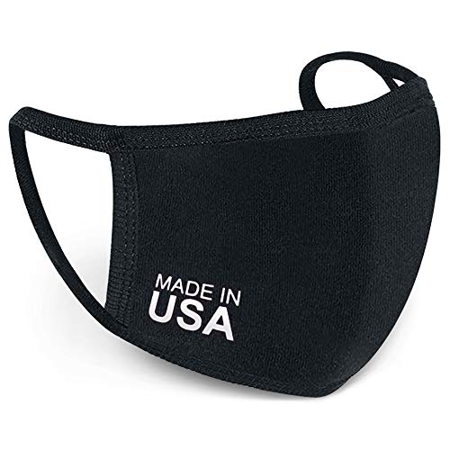 Reusable Face Mask USA Made Washable Antimicrobial Cloth for Nose and