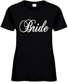 Women's Wedding T-Shirt (BRIDE) Ladies Bridal Party Tee Shirt