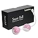 Kegel Ben Wa Ball Weighted Bladder Control and Pelvic Floor Exercises Training Kit, Pink