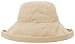 EPGU Women's Spring/Summer 100% Cotton Beach & Garden Foldable Bucket Hat, Khaki