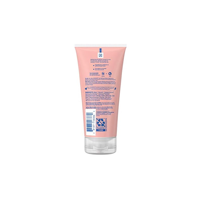 Johnson's Curl Defining TearFree Kids' Leavein Conditioner with Shea Butter, Paraben, Sulfate