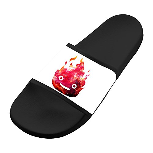 How's Moving Castle Fire Slipper Unisex Indoor Slippers Summer Anti-Slip Sandal House Slipper