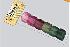 Colonial Needle Presencia Perle Cotton #3 Sampler Pack-Yuletide