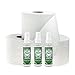 Toilet Paper Moistener Spray for Flushable Wipe Alternative - Organic Based Cleanser & Skin Care Down There; Contains Aloe, Witch Hazel, Vitamins and More; Etiquette [Pack of Three]