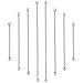 Outus 8 Pieces Stainless Steel Necklace Bracelet Extender Chain Set