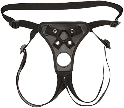 camaTech Leather Openwork Mens Underwear Mini Short Pants with Adjustable Underpants Accessories