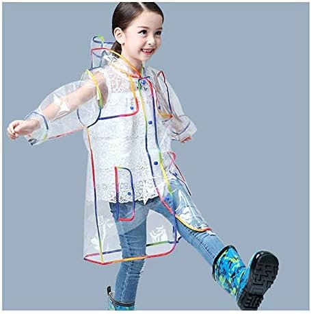 XYXINS Transparent Raincoat Boys Rain 