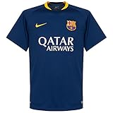 Nike 2015/16 Boys FC Barcelona Flash Training Soccer Short-Sleeve Shirt [LOYAL BLUE]