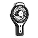 isYoung Rechargeable Handheld USB Misting Fan (Black)