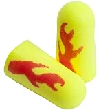 3M Personal Protective Equipment 3M Ear Plugs, 200 Pairs/Box, E-A-Rsoft Yellow Neon Blasts 312-1252, Uncorded, Disposable, Foam, NRR 33, Drilling, Grinding, Machining, Sawing, Sanding, Welding, 1 Pair/Poly Bag