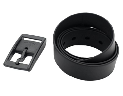 BONAMART Men Women Unisex Rubber Plastic Belt 119CM, with Plastic Buckle Candy Color-Clearance Sale