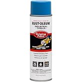 Rust-Oleum 6-Pack of 18 oz 263446 Industrial Choice Blue Inverted Striping Spray Paint