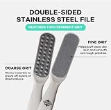Dermasuri Foot Scrub Spray & Deluxe Sole File - Callus Remover, Exfoliating Feet view 3