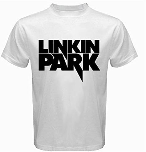 Funny T-Shirts (Linkin Park) II T-Shirt for Adults, Men, Boys- X-Large - White