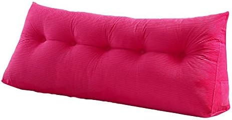 QFFL Pillow Bedside Cushion/Long Pillow/Bed Bedside Soft Pillow Bed Cushions/Bed Backrest/Reading/Office Pillow/Bedding Accessories (Color : B, Size : 90cm)
