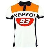 HRC Honda Repsol Marc Marquez 93 Moto GP Panel Polo Shirt Official 2017