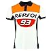 HRC Honda Repsol Marc Marquez 93 Moto GP Panel Polo Shirt Official 2017