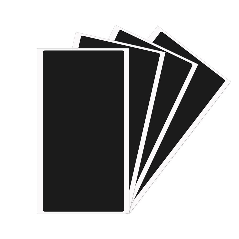 LICQIC Light Blocking Led Covers Stickers, Blackout Stickers for Electronics, Dimming 50% ~ 80% of LED Lights, 4 Sheets Uncut