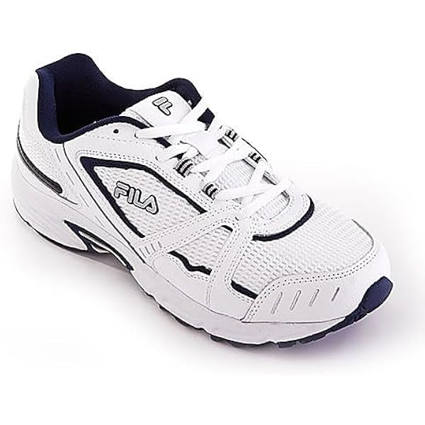Fila Talon 3 Men\'s Sneakers - White with Navy Accents Fila Training Men main image 3