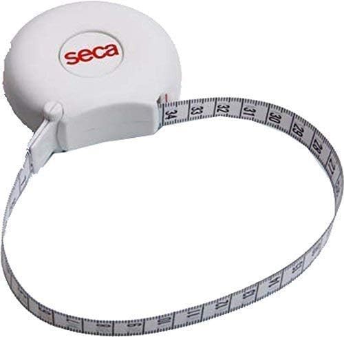 Seca 201 Fitness Body Waist To Hip Ratio Ergonomic Body Fat Measuring Tape, Multi-coloured