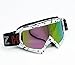 ZH Anti-Fog Snowmobile Snowboard Skate Ski Goggles with UV 400 Lens Bendable OTG Frame for Winter Sports