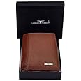 URBAN FOREST Men's Leather Wallet (130UBF1018 , Black ), Redwood