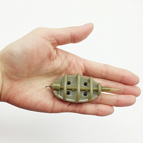 RG Karpfenangeln Inline Methode, Futternäpfen Führt mit Einfach Release Form Grob Carp Baits Kunstköder Zubehör Geht – Bild 6