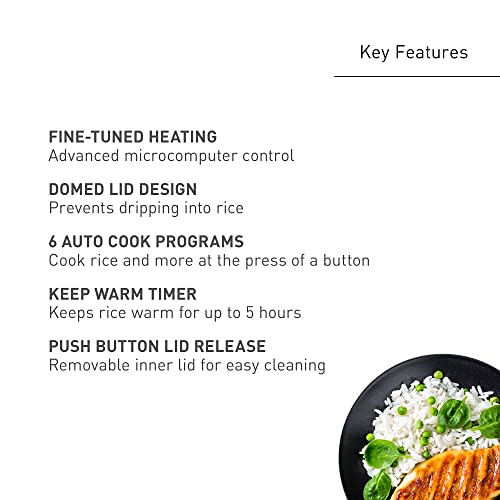 Panasonic 5 Cup (Uncooked) Rice Cooker with Fuzzy Logic and