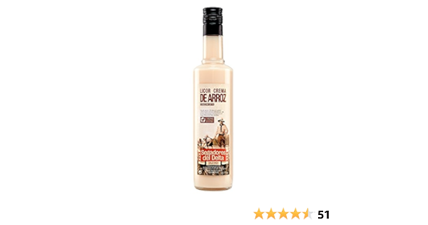 Segadors Del Delta Licor Crema de Arroz - 500 ml : Amazon.es ...