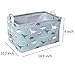 Rectangular Fabric Storage Box Collapsible Dinosaur Storage Bins Toy Storage Basket Canvas Collapsible Toy Organizer for Nursery & Kid's Toy, Gift Baskets