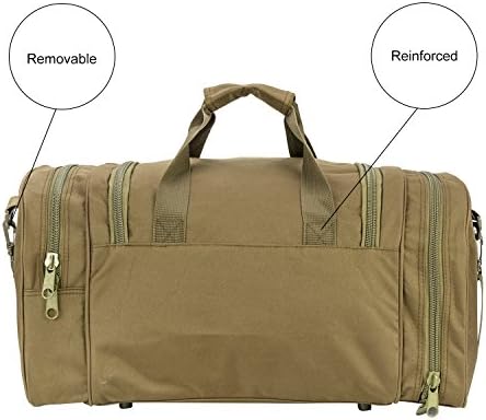 WolfWarriorX Gym Bag for Men Tactical Duffle Bag Military Travel Work Out Bags 7 WolfWarriorX Gym Bag for Men Tactical Duffle Bag Military Travel Work Out Bags