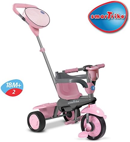 smart trike pink and grey