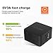Quick Charge 3.0 Wall Charger, CHUWI Hi-Charge Universal USB Home Travel Charger Adapter for iPhoneX/8/7/6s/Plus, iPad Pro/Air/mini, GalaxyS8/S7/S6/Edge, Note 5/4, LG, Nexus, HTC and More