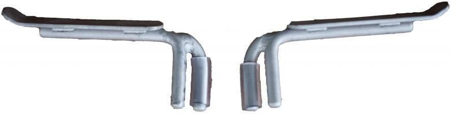 JustAddMud JK & JL JAMpegs, Jeep Wrangler (2007-2019) Door Hinge Foot Pegs (Stainless Steel)