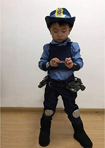 Amazon ハロウィン 警察官 コスプレ ズートピア ジュディ コスチューム バニーガール クリスマス ハロウィン イベント仮装 耳付きウサギ衣装 Xs 子供 コスプレ 仮装 通販