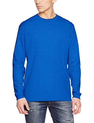 5.6oz ロングスリーブTシャツ (1.6インチリブ) 501101 ロイヤルブルー 2XL