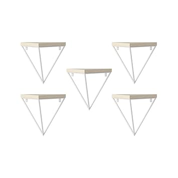 Amazon Com Tiant 5 Piece Set Wall Mounted Floating Frame Metal
