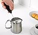 Cappucino Maker handheld Electric Milk Frother Stirrer Mixer (black)