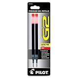 Pilot Refills Red G2 Extra Fine Point Gel Pen