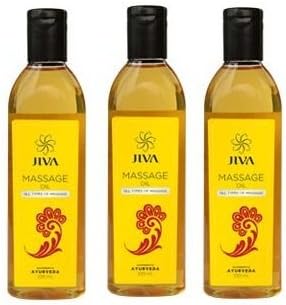 Jiva ayurveda Massage oil 120 ml (pack of 3)