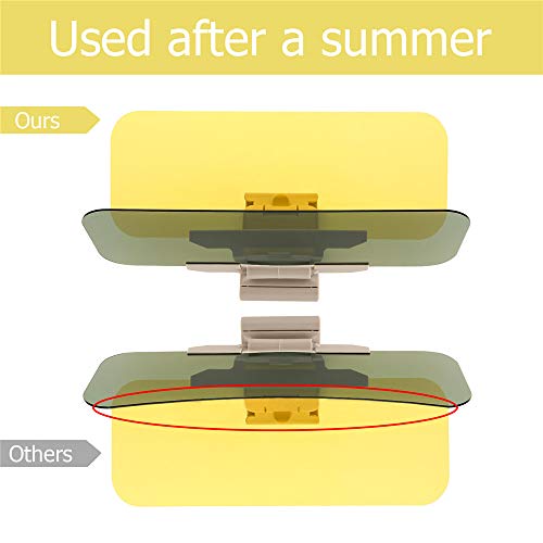Lelance Car Visor Extender Sun Blocker (2 Pack),Adjustable 2 in 1 Visor
