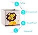 Vmotor Foldable Animal Canvas Storage Toy Box/Bin/Cube/Chest/Basket/Organizer For Kids, 13 inch(Lion)