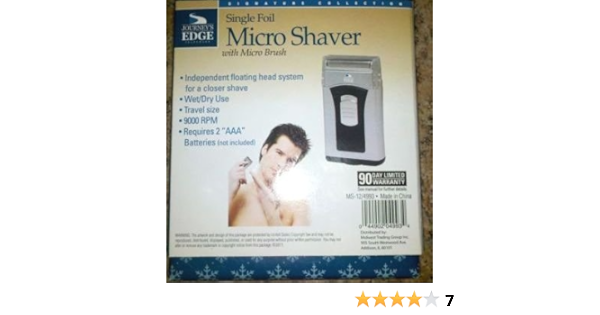 micro shaver use