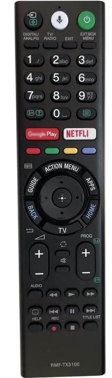rmf-tx310e for sony bravia tv remote control for sony remote control for tv KD-49XE8004 KD-43XF8096 KD-43XF8505 KD-43XF8577