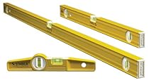 Stabila 29824 - 3 Level Pro-Set Includes 48-Inch , 24-Inch and Die-cast Torpedo