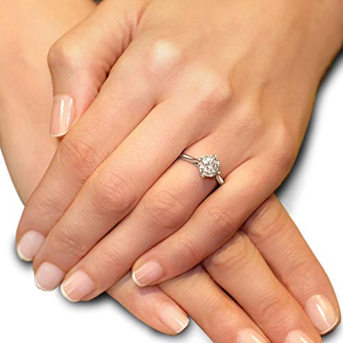 金盒特价 TANACHE 0.5克拉 白金钻戒 4.8折$243.19 海淘转运到手约￥1642