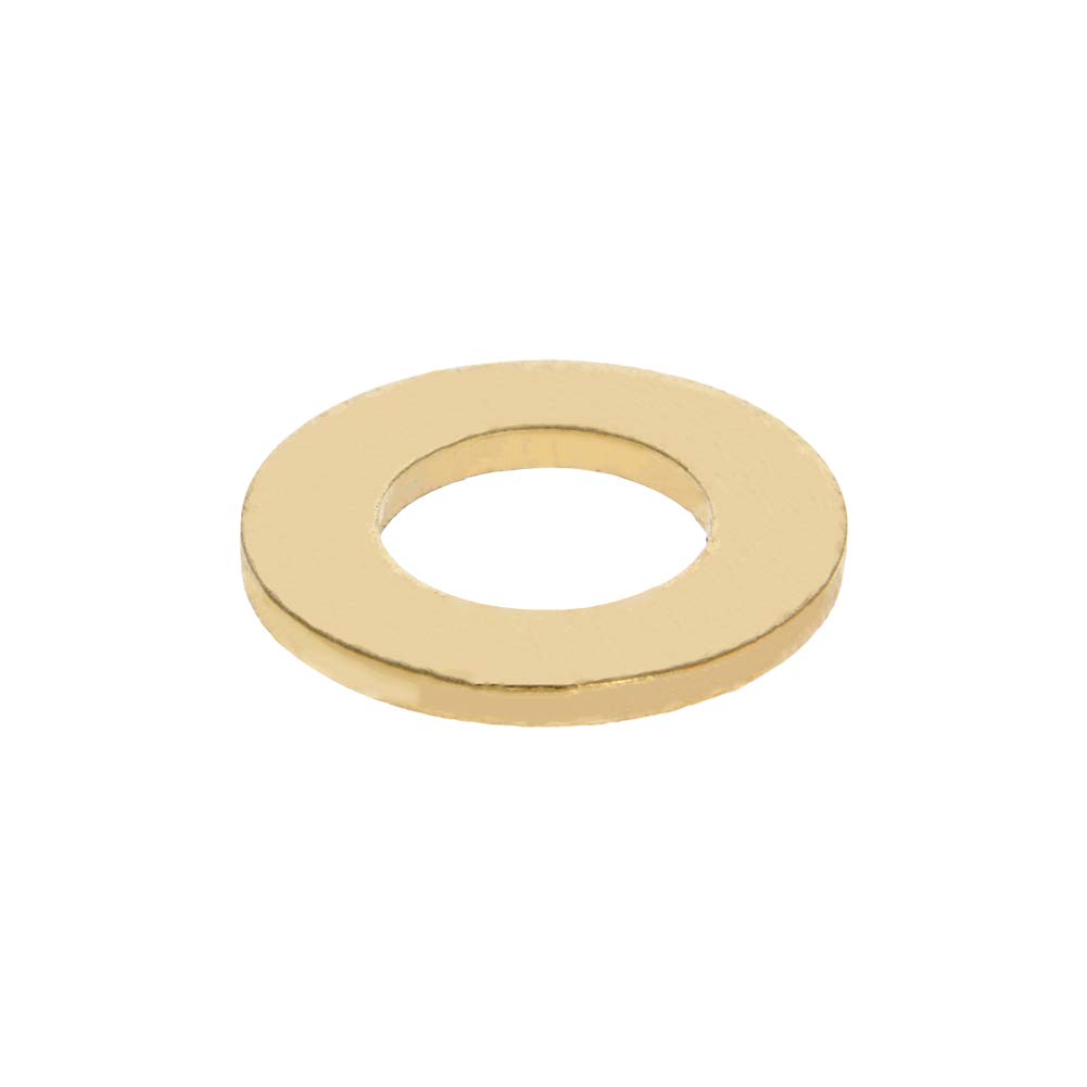 MroMax 20PCS Copper Flat M18 Round Ring 34mm OD 18mm ID 3mm Thick Washer Oil Brake Line Seal